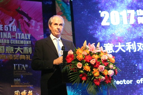 圖1.1-意大利對外貿易委員會廣州代表處首席代表保羅•夸特羅奇(Paolo Quattrocchi)